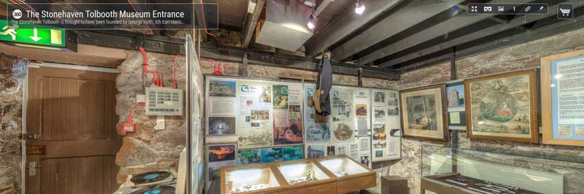 Stonehaven Tolbooth Museum, Entrance